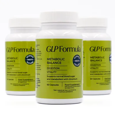 Image de SET 3x60 GLP Formula Original- Soutien naturel pour le métabolisme. 60 gélules