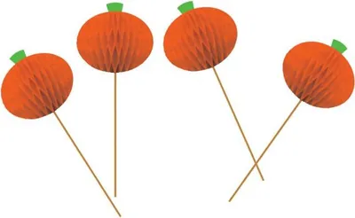 Produktbild von 24 Kürbis Waben Picks