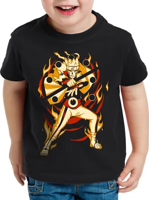 Produktbild von style3 Kurama Modus Kinder T-Shirt uzumaki ninja anime manga