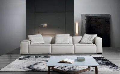 Produktbild von Big Sofa Couch 4 Sitzer Vier Couchen Polster Sitz XXL Sofas Couchen Leder