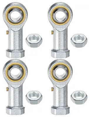 4x PHS10 Kugelgelenklager M10x1,5 Rechtsgewinde Stahl