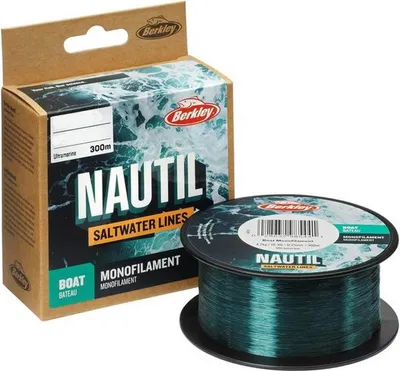 Produktbild von Berkley Nautil Boat 300m 0,35mm UltraMarine Monofile Angelschnur