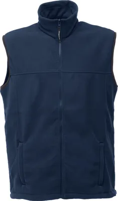 Produktbild von Regatta Haber II Herren Bodywarmer Fleece-Weste, ärmellos RW1224 (2XLarge) (Marineblau)