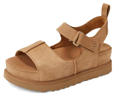 Produktbild von UGG Damen Goldenstar Hi, Kastanie Wildleder, 9.5