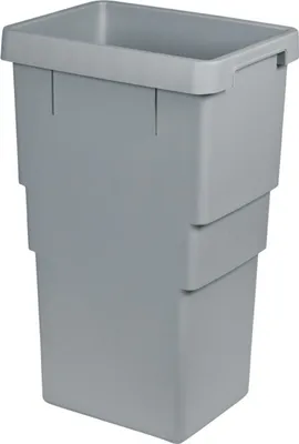 Produktbild von Hailo Inneneimer 1107229 hellgrau 13 Liter 258 x 198 x 413 mm