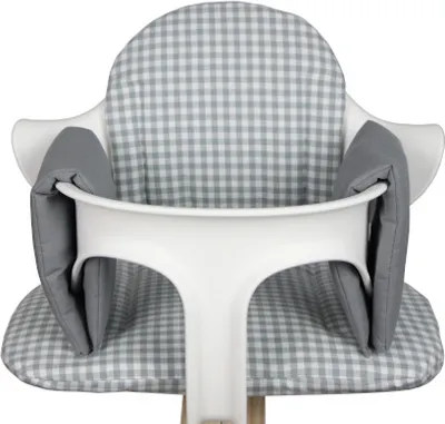 Produktbild von Sitzkissen wendbar für Nomi by Evomove grau für Treppenhochstuhl