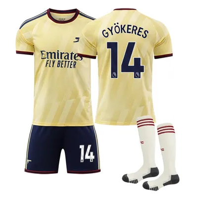 Produktbild von #14 GYOKERES Arsenal's second away game,26-27 football jersey for Kids and Adults SIZE:18