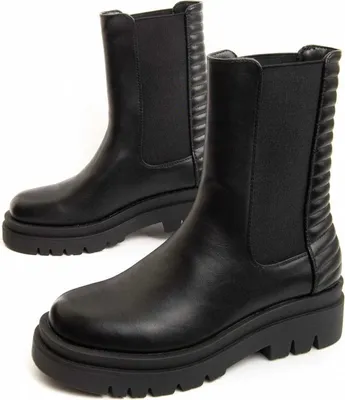 Produktbild von Montevita Plateau-Ankle-Boot Marine4 Schwarz