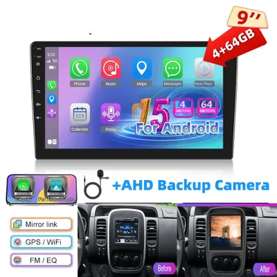 Produktbild von Android 15 Autoradio – Autoradiosystem – Navigationsradio – Touchscreen-Radio – Bluetooth-Radio