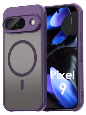 Produktbild von Handyhülle für Google Pixel 9 Matt Case Schutzhülle Kratzfest Passgenau Lila
