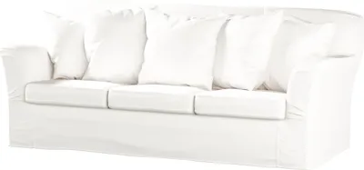 Produktbild von Dekoria Bezug für Tomelilla 3-Sitzer Sofa nicht ausklappbar, weiss, Sofahusse, Tomelilla 3-Sitzer