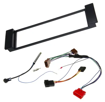 Produktbild von Radio Einbau Blende Rahmen DIN Adapter für Audi A3 8L A6 4B C5 Seat Leon 1M
