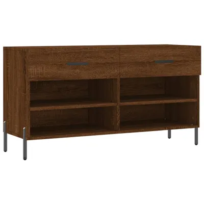 Produktbild von Schuhbank Braun Eichen-Optik 102x35x55 cm Holzwerkstoff