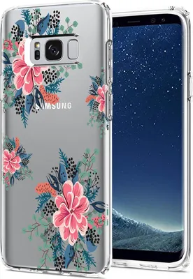 Produktbild von Motiv TPU Cover für Samsung Galaxy S8 Hülle Silikon Case mit Muster Handy Schutzhülle