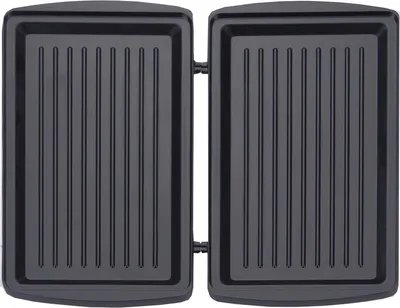 Produktbild von Syntrox Germany Wechselplatten für Multimaker Masto SM-1300W / MM-1400 – Kontaktgrillplatte für vielseitige Zubereitungen – Antihaftbeschichtung, einfach zu reinigen