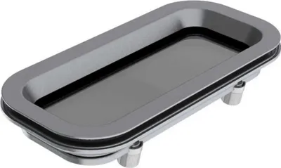Immagine prodotto di Vetus Cancello in alluminio Pz611 A1 Argento 301 x 164 mm Argento 301 x 164 mm
