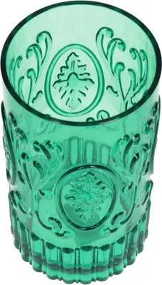 Productafbeelding van Tumblerbeker, groen, acryl, 8,2 x 8,2 x 15,2 cm. Longdrinkbeker, meerkleurig