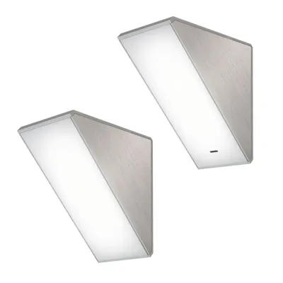 Productafbeelding van LED-verlichting voor onderkastjes, 2x4 Watt, keukenlamp Key 45, dimbare helderheid