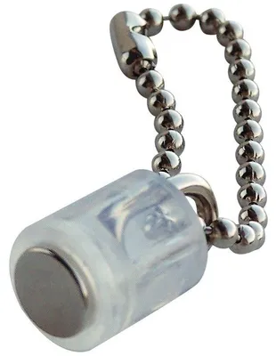 Produktbild von Magnet Power Zylinder + Kette 14x25mm VE=40 Stück kristall