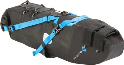 Produktbild von M-Wave Rough Ride Saddle L Fahrradtasche Fahrrad Satteltasche wasserdicht Gepäcktaschen Packtaschen Fahrradpacktaschen