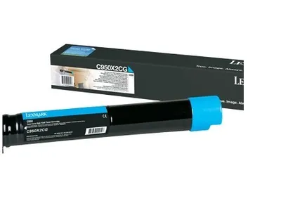 Immagine prodotto di Lexmark C950X2CG cartuccia toner 1 pz Originale Ciano