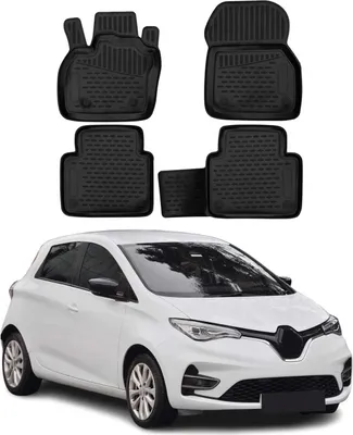 Immagine prodotto di 2019-2025 Renault Zoe tappetini TPE nero 4 pz
