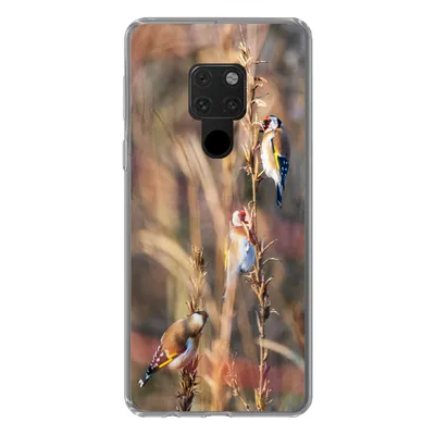 Produktbild von MuchoWow® Handyhülle Schutzhülle Hülle für Huawei P40 Lite Vögel - Äste - Wald Silikon Softcase Handy Hülle - Handy