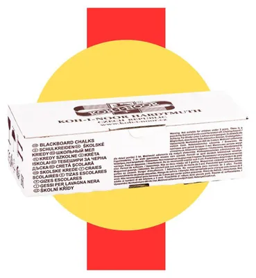 Image de Koh-I-Noor H111502 craie d'écriture Blanc 100 pc(s)