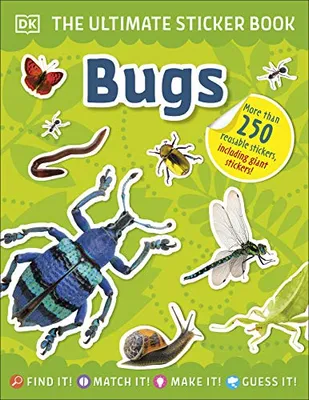 Produktbild von Ultimate Sticker Book Bugs – Lingua: Inglese