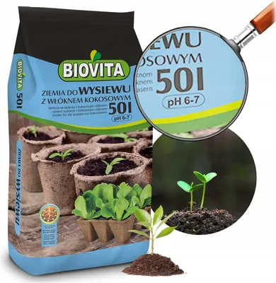 Image de Substrat de semis avec coir 50L Substrat de piquage naturel