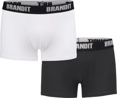 Immagine prodotto di Brandit - Boxer 2 pezzi bianco/nero - 3XL