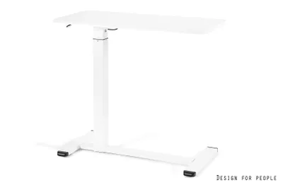 Productafbeelding van Bureau/tafel met verstelbare hoogte, model Unique, wit