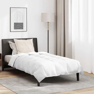 Produktbild von Möbel Bettdecke mit Kissen 2 pcs Weiß 155 x 200 cm Daunen - Bettdecken 3376305