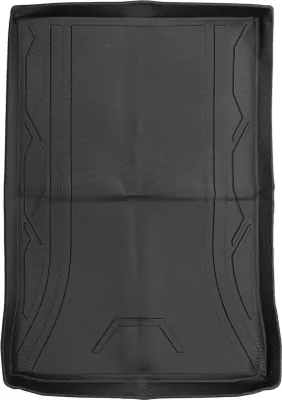 Produktbild von Flache Laderaumwanne Kofferraummatte Kofferraum Gepäck Kofferraumwanne Matte Diamantmuster für BMW 5er Serie 520i 530i 535i 540i 550i 2017-2022 Anti-Rutsch