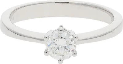 Produktbild von JuwelmaLux Ring 750 Weißgold mit Brillant JL27-07-0033 56