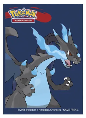 Produktbild von Ultra Pro Sleeves - Pokemon Mega Charizard X (65 Sleeves) #16730