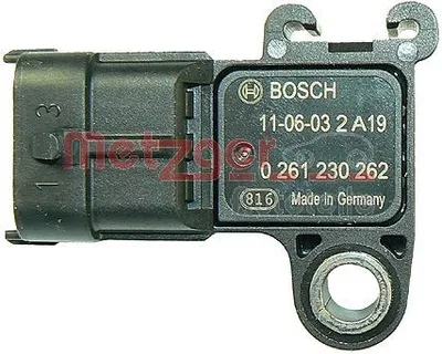 Produktbild von METZGER 0906134 Ladedrucksensor für OPEL Corsa D Schrägheck (S07) Saugrohr
