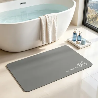 Obrázok produktu pre Solidchoice – Superabsorbujúca, protišmyková podložka do kúpeľne, 43 x 80 cm