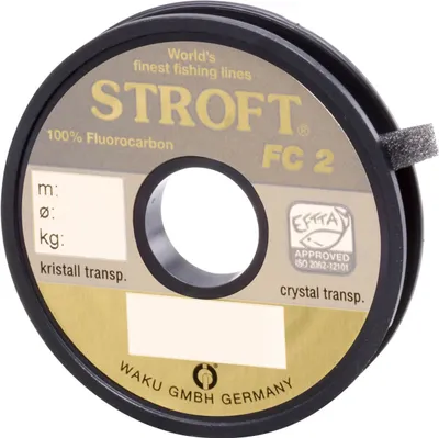 Produktbild von Schnur STROFT FC2 Fluorocarbon 25m 0,090mm-1kg