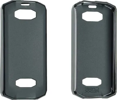 Image de caseroxx Housse de protection TPU compatible avec Crosscall Spider-X5, étui en caoutchouc pour téléphone portable noir