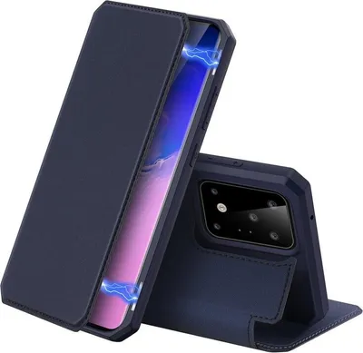 Image de Livre Pochette Skin X "Dux Ducis" compatible avec SAMSUNG GALAXY A71 5G (A716F) Housse pour téléphone portable Etui Portefeuille Housse de protection avec fonction stand, poche pour carte bleue