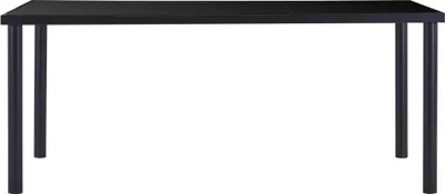 Obrázok produktu pre vidaXL Jedálenský stôl Black 180 x 90 x 75 cm Tvrdené sklo