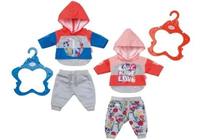 Produktbild von BABY born Trend Casuals 2 assorted, Puppen-Kleiderset, 3 Jahr(e)