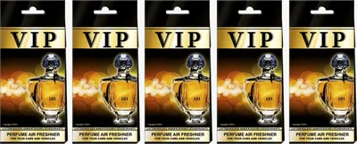 Produktbild von 5x Auto Duft VIP-101, Lufterfrischer Auto,Duftbaum auto,Auto zubehör,Duftspender