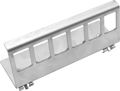 Zdjęcie produktu dla VALUE Adapter do szyny DIN, nieumieszczony, dla 6 keystones