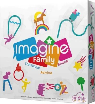 Image de Toy Planet Imagine Family Jeu de société bleu Bleu One Size