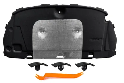 Produktbild von HERSTMOTO Motorhaubendämmung Schalldämmung der Motorhaube Motorhauben-Dämmmatte MIT CLIPS FÜR OPEL INSIGNIA A G09 2008-2017 13308394