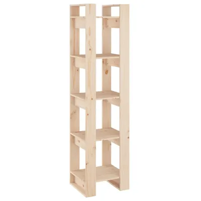 Image de vidaXL Bibliothèque/Séparation de pièce 41x35x160 cm Pin massif