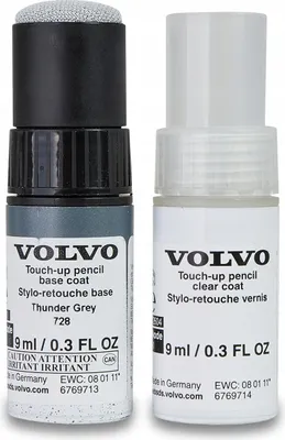 Zdjęcie produktu dla VOLVO lakier sztyft mazak zaprawka ThunderGrey 728/ 32244370