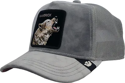 Produktbild von Goorin Bros. Trucker Cap Velour Wolf gloss
